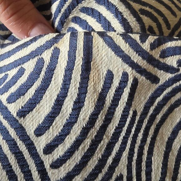 Rodeo Home 20" Navy/Crm Geometric Throw Pillow Covers (2) - Pillows not included - Picture 11 of 11